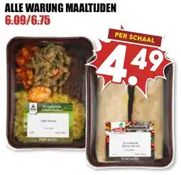 De Boerenschuur Alle warung maaltijden aanbieding