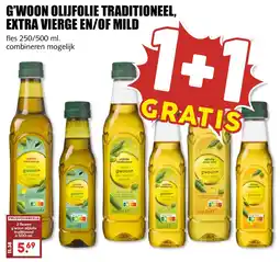 De Boerenschuur G'woon olijfolie traditioneel, extra vierge en/of mild aanbieding