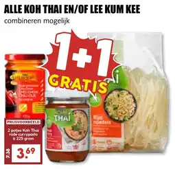 De Boerenschuur Alle koh thai en/of lee kum kee aanbieding