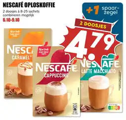 De Boerenschuur Nescafé oploskoffie aanbieding