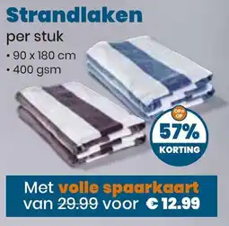 De Boerenschuur Strandlaken aanbieding