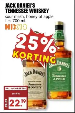 De Boerenschuur Jack daniel's tennessee whiskey aanbieding