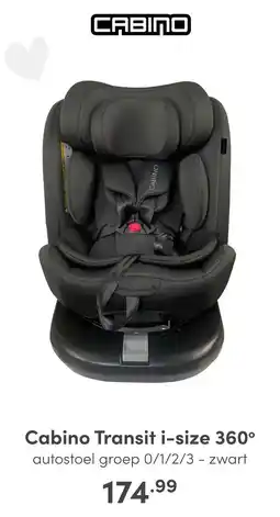 Baby & Tiener Cabino Transit i-size 360° aanbieding