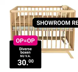 Van Asten BabySuperstore Diverse boxen nu v.a. aanbieding