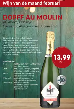 uw topSlijter Dopff au moulin aanbieding