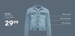 Scapino Twoday denim jack aanbieding