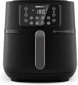 Joybuy Philips Connected 5000 Airfryer - HD9285/90 - 7.2L XXL (1,4 kg) - Rapid Air Technologie - Zwart aanbieding