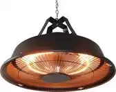 Praxis Practo terrasverwarmer TVE105 elektrisch hangend 1500w klokmodel artemis aanbieding