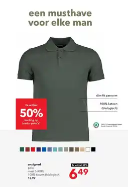 Scapino Unsigned polo aanbieding