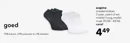 Scapino scapino sneakersokken aanbieding