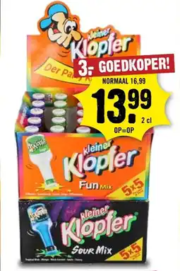 Dirck 3 Klopfer aanbieding