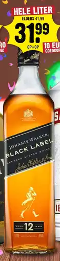 Dirck 3 Johnnie Walker Black Label aanbieding