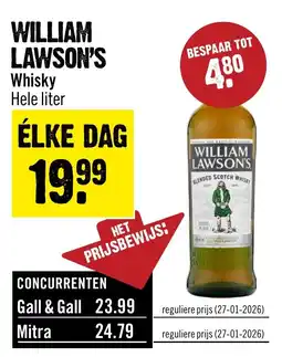Dirck 3 William lawson's aanbieding