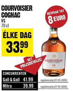 Dirck 3 Courvoisier cognac aanbieding