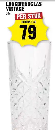 Dirck 3 Longdrinkglas vintage aanbieding