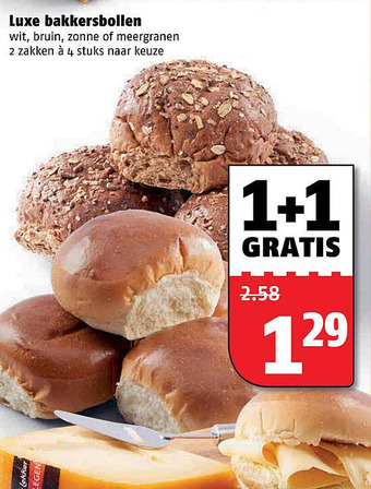 Poiesz Luxe bakkersbollen aanbieding