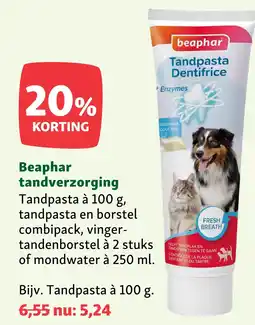 Maxi Zoo Beaphar tandverzorging aanbieding