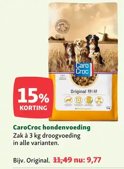 Maxi Zoo CaroCroc hondenvoeding aanbieding