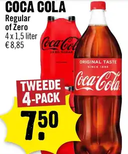 Dirck 3 Coca cola Regular of Zero aanbieding