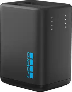 Coolblue GoPro Dual Battery Charger + Enduro Batteries (2x) (GoPro HERO 13) aanbieding