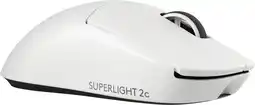 Coolblue Logitech G PRO X Superlight 2c Draadloze Gaming Muis Wit aanbieding