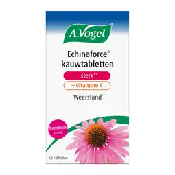 De Online Drogist A.Vogel Echinaforce Kauwtabletten sterk** + Vitamine C Tabletten aanbieding