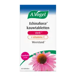 De Online Drogist A.Vogel Echinaforce Kauwtabletten sterk** + Vitamine C Tabletten aanbieding