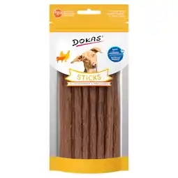 Zooplus 60g Dokas Sticks met kipfilet en runderlever hondensnacks aanbieding