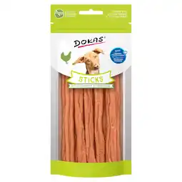 Zooplus 60g Dokas Sticks met kipfilet en kippenhart hondensnacks aanbieding