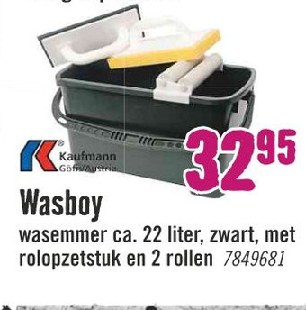 Hornbach Wasboy aanbieding