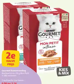 Maxi Zoo Gourmet kattenvoeding aanbieding