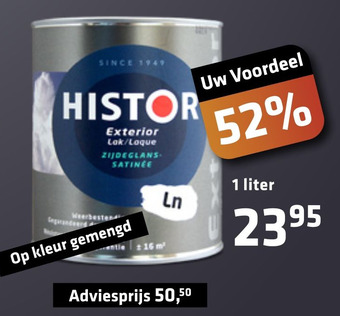 De voordeelmarkt Histor 1 liter aanbieding