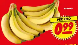 Boni Bananen aanbieding