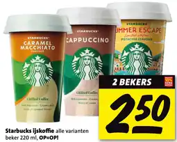 Boni Starbucks ijskoffie aanbieding