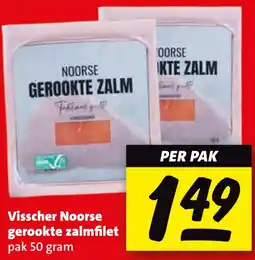 Boni Visscher Noorse gerookte zalmfilet aanbieding