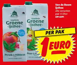 Boni Van de Boom ijsthee aanbieding