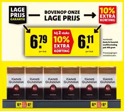 Boni Kanis & Gunnink snelfiltermaling aanbieding