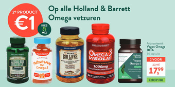 Holland & Barrett Holland & barrett omega vetzuren aanbieding