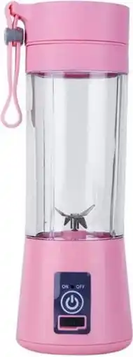 Bol.com DrPhone V7 - Draagbare Blender - Mixer / Shaker – 2000 mAh Accu - 380ml - Roze aanbieding