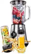 Bol.com MPM MBL-15M Multifunctionele Blender - Met 2 extra flessen - Smoothie to go aanbieding