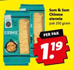 Boni Sum & Sam Chinese eiermie aanbieding