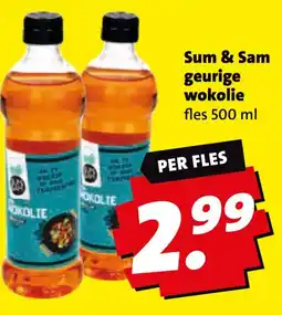 Boni Sum & Sam geurige wokolie aanbieding