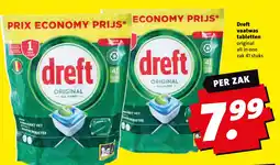 Boni Dreft vaatwas tabletten aanbieding