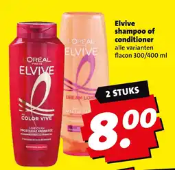 Boni Elvive shampoo of conditioner aanbieding