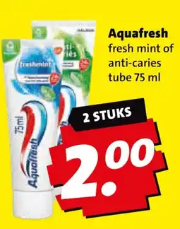 Boni Aquafresh aanbieding