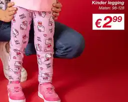 Kik Kinder legging aanbieding