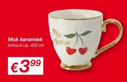 Kik Mok keramiek aanbieding