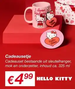 Kik Hello Kitty Cadeausetje aanbieding