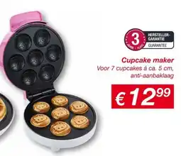 Kik Cupcake maker aanbieding