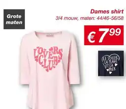 Kik Dames shirt aanbieding